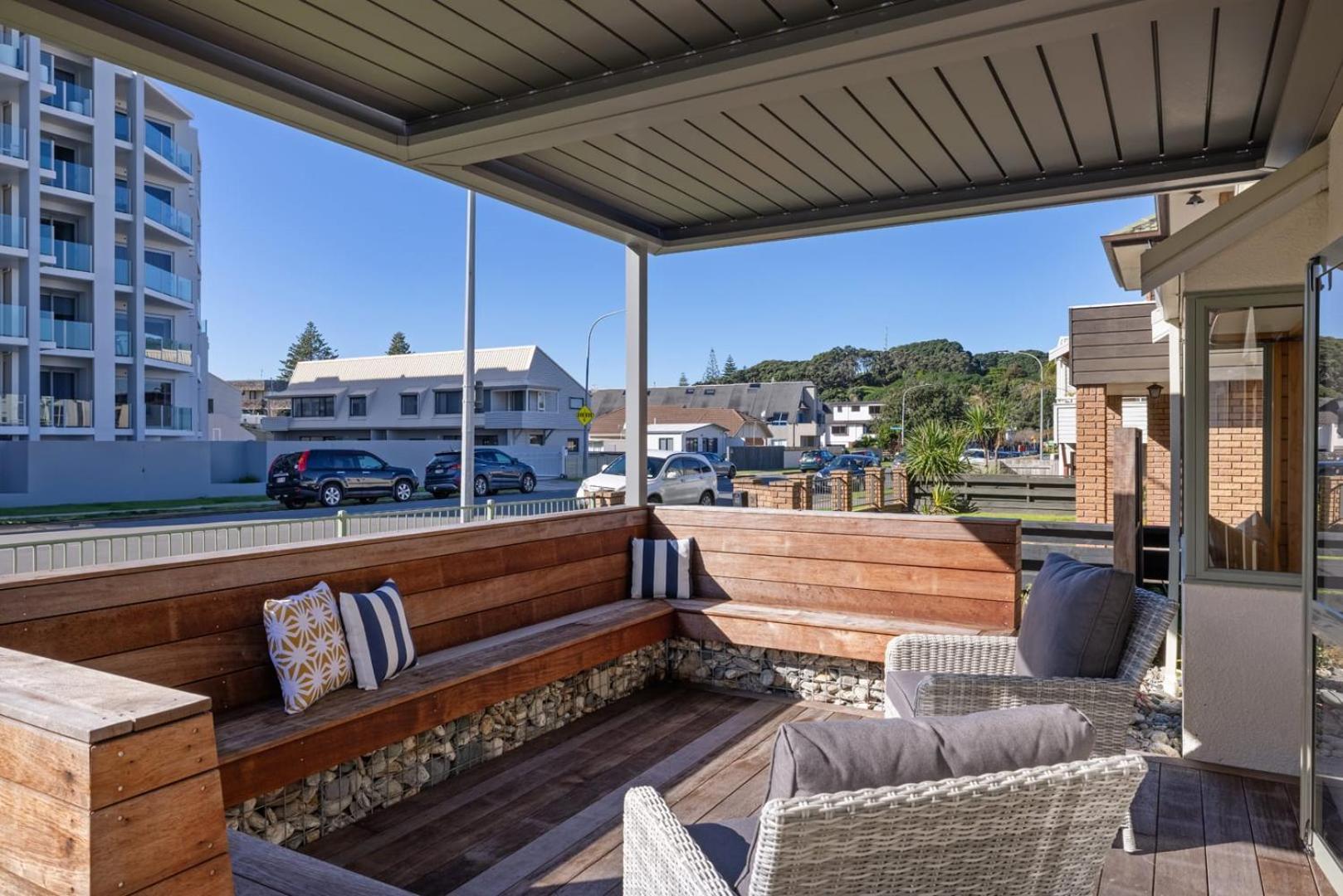 The Iconic Kiwi Bach, Full Site Downtown Mount Vila Mount Maunganui Exterior foto